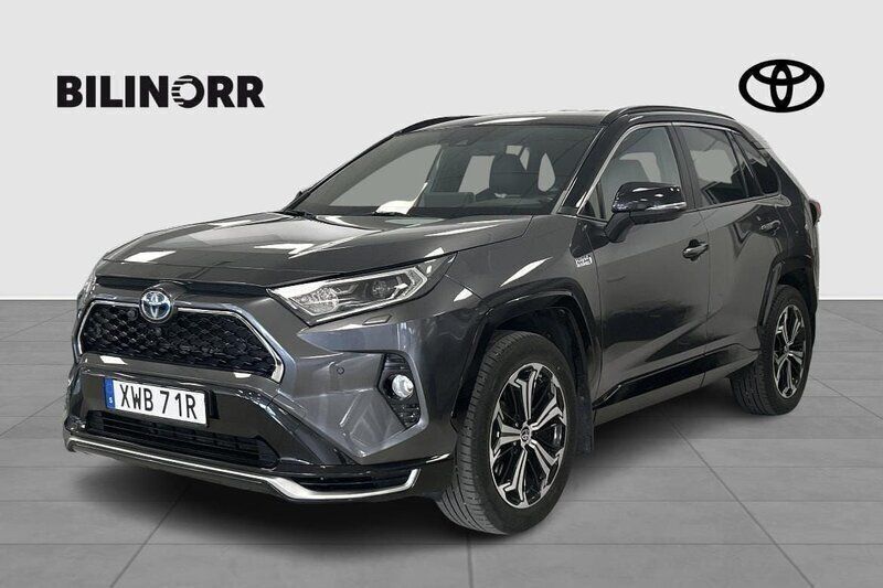 Grå Begagnad 2020 Toyota RAV4 Hybrid Style SUV | 413 900 kr (Marknadspris) - Bild 1/3