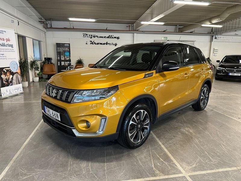 Gul Begagnad 2020 Suzuki Vitara SUV | 178 900 kr (Lite dyr) - Bild 1/4
