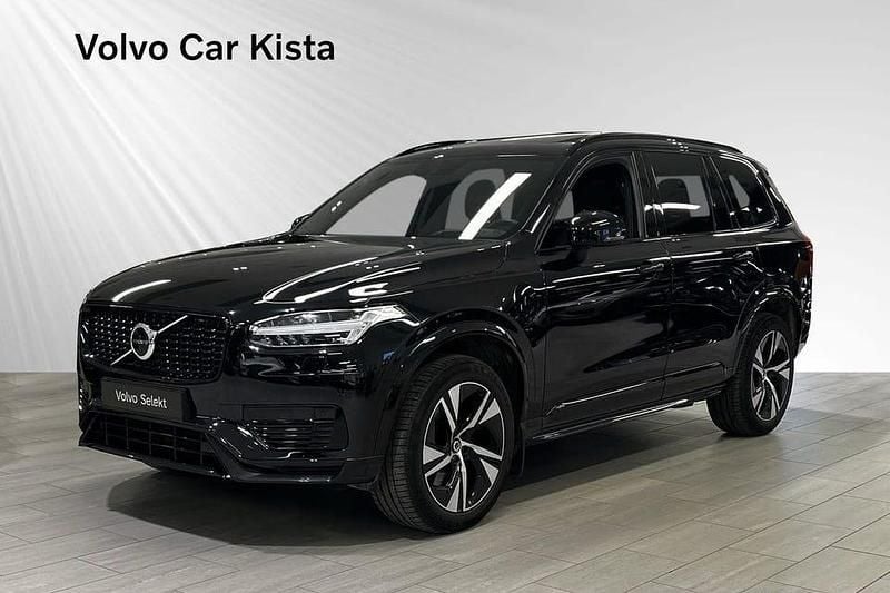 Begagnad Volvo XC90 R-Design 397 HK (291 kW) 2022 Svart SUV