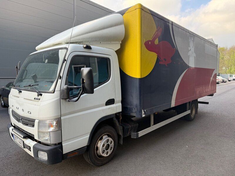Vit Begagnad 2013 Mitsubishi Canter Van | 125 000 kr - Bild 1/4