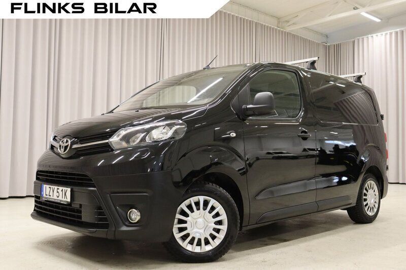 Svart Begagnad 2021 Toyota Proace Van | 199 900 kr (Bra pris) - Bild 1/4