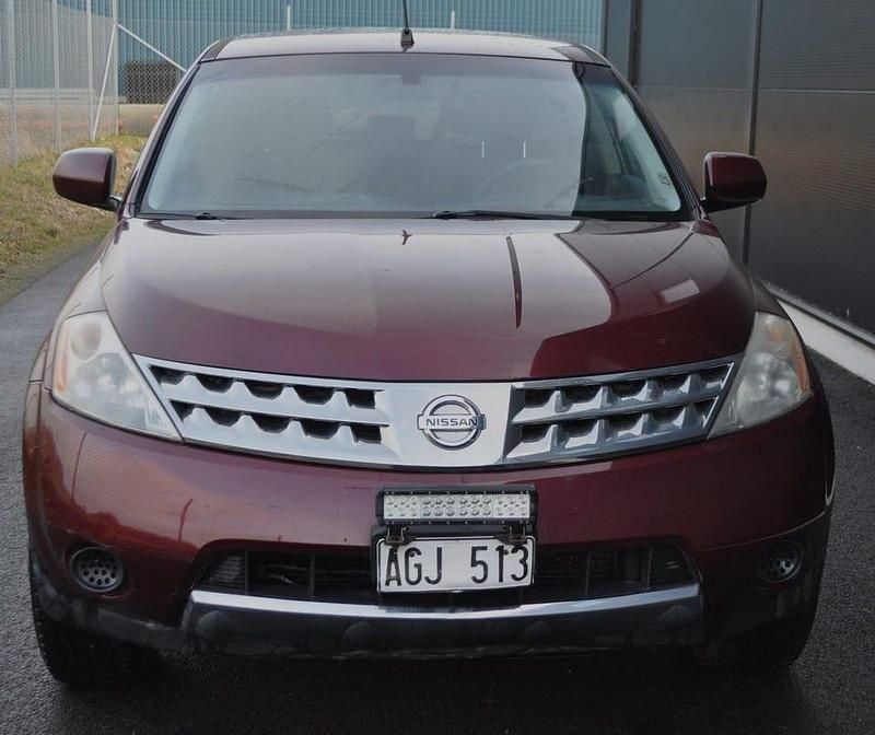 Begagnad Nissan Murano 249 HK (183 kW) 2007 Röd SUV