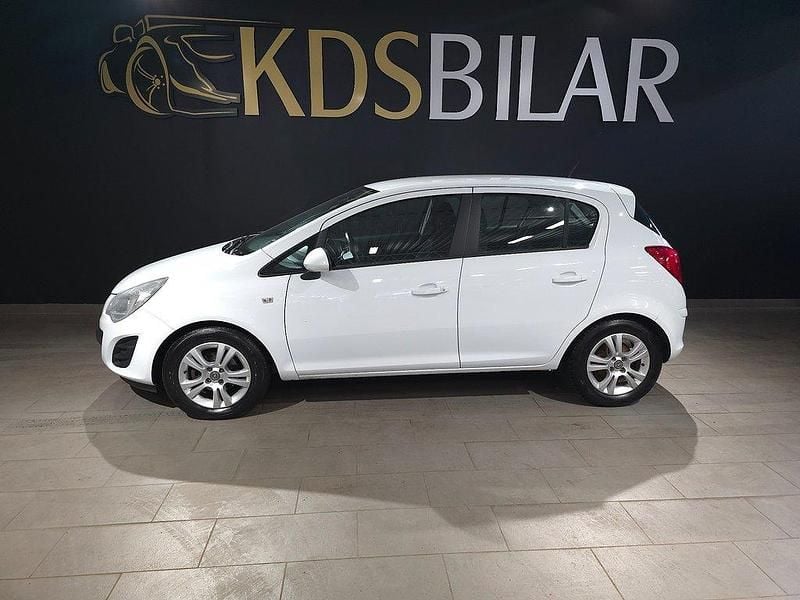 Vit Begagnad 2012 Opel Corsa Enjoy Halvkombi | 49 500 kr (Dyr) - Bild 1/4