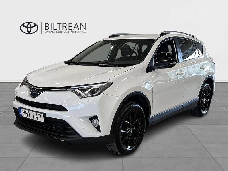 Vit Begagnad 2018 Toyota RAV4 Hybrid Edition SUV | 245 000 kr (Marknadspris) - Bild 1/4