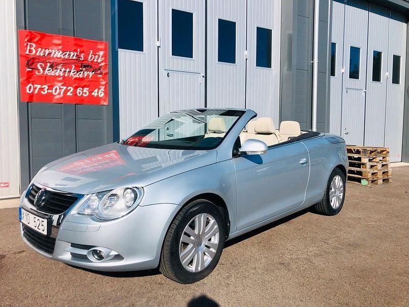 Silver Begagnad 2006 VW Eos Cab | 62 500 kr (Marknadspris) - Bild 1/4