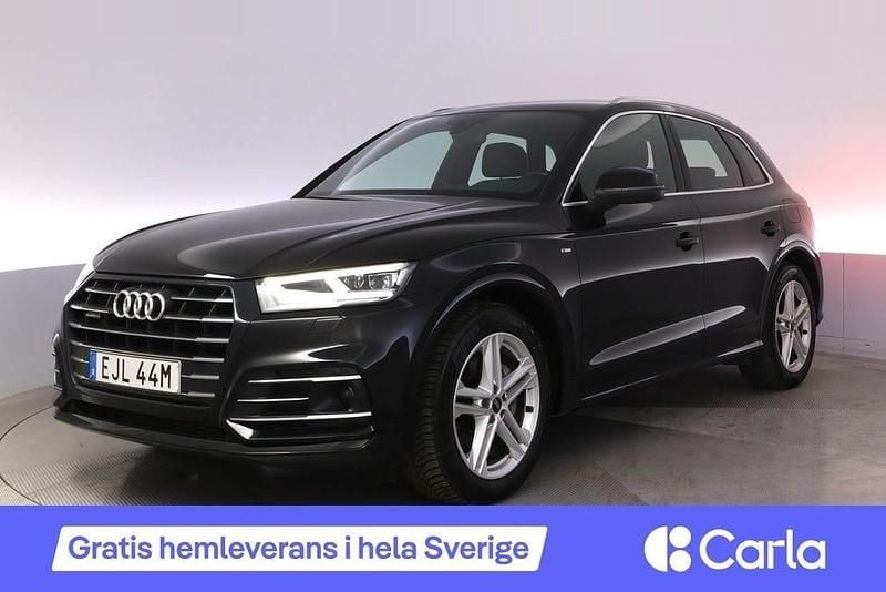 Svart Begagnad 2020 Audi Q5 S-Line SUV | 295 990 kr (Superpris) - Bild 1/4