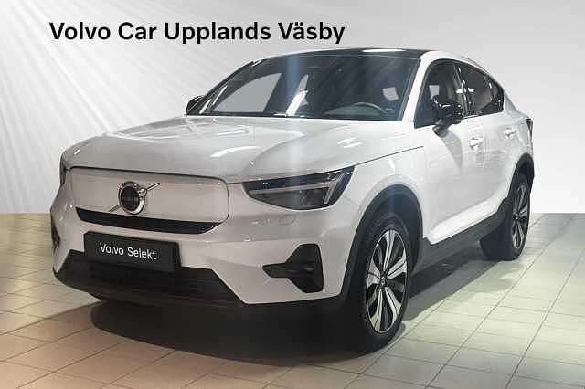 Vit Begagnad 2022 Volvo C40 Single Motor SUV | 354 900 kr (Marknadspris) - Bild 1/3