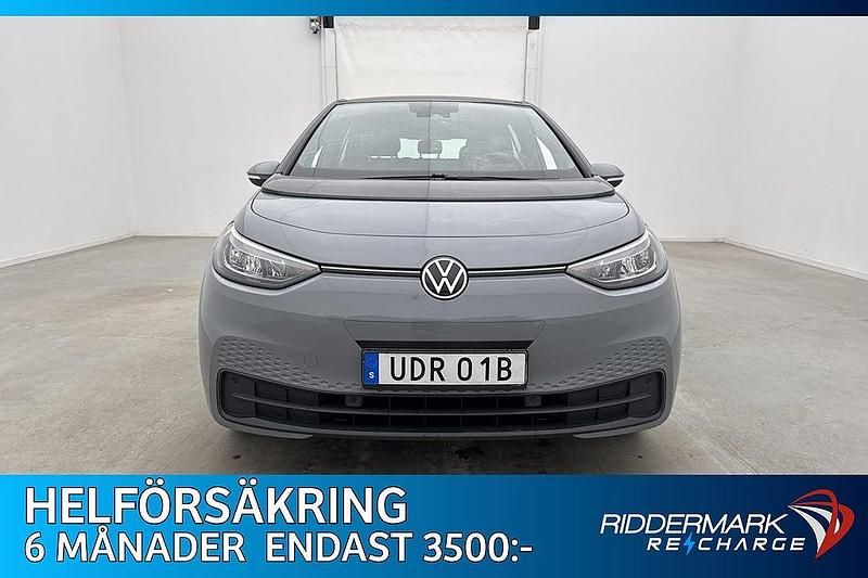Begagnad VW ID.3 Pro Performance 150 kW (204 HK) 2022 Grå Halvkombi