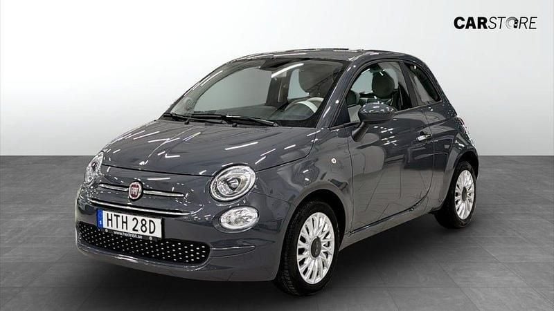 Begagnad Fiat 500 Lounge 71 HK (52 kW) 2021 Grå (grey) Halvkombi