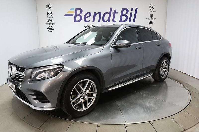 Begagnad Mercedes GLC220 AMG 170 HK (125 kW) 2019 Grå Sportkupé