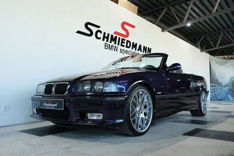Blå Begagnad 1996 BMW M3 Cabriolet Cab | 549 900 kr - Bild 1/4