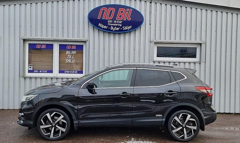 Begagnad Nissan Qashqai Tekna 131 HK (96 kW) 2017 Svart SUV
