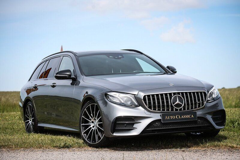 Begagnad Mercedes E43 AMG AMG 402 HK (295 kW) 2017 Grå metallic Sedan