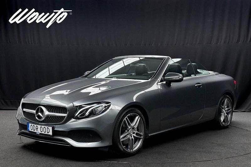 Grå Begagnad 2017 Mercedes E200 Avantgarde Cab | 359 800 kr (Lite dyr) - Bild 1/4