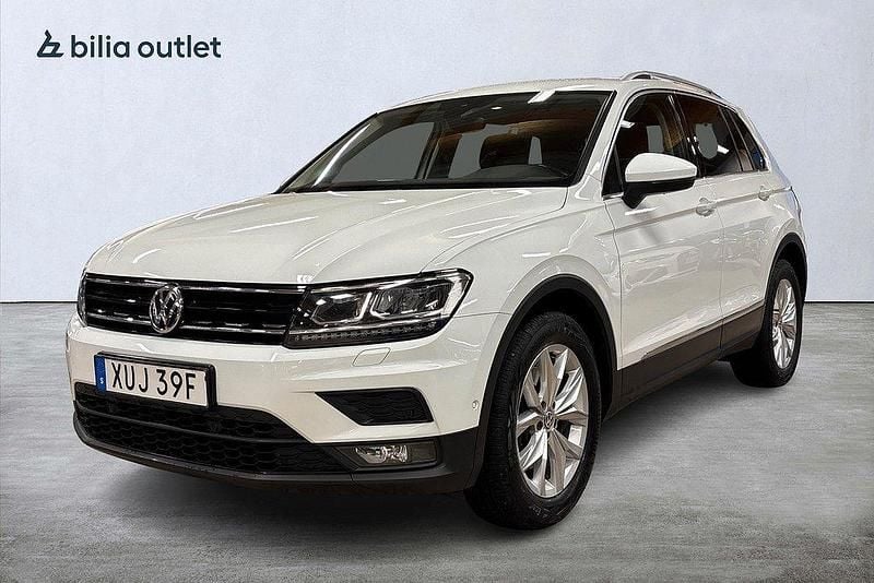 Vit Begagnad 2019 VW Tiguan SUV | 234 900 kr (Marknadspris) - Bild 1/3