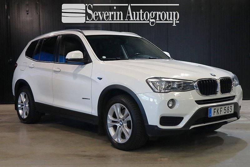 Vit Begagnad 2014 BMW X3 Sport Line SUV | 169 000 kr (Marknadspris) - Bild 1/4