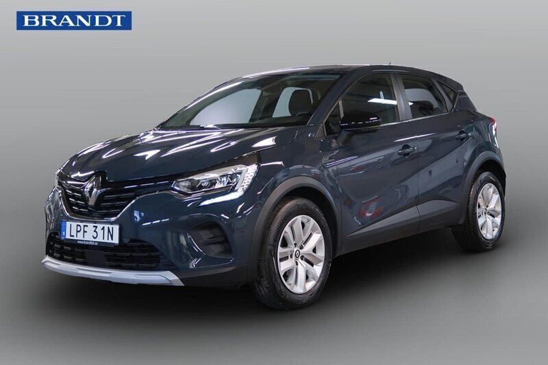 Blå Begagnad 2022 Renault Captur Zen SUV | 174 900 kr (Marknadspris) - Bild 1/4