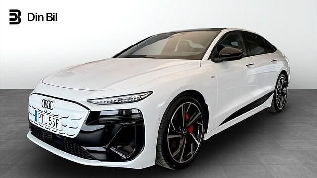 Glaciärvit metallic Begagnad 2025 Audi A6 e-tron S-Line | 899 900 kr - Bild 1/4