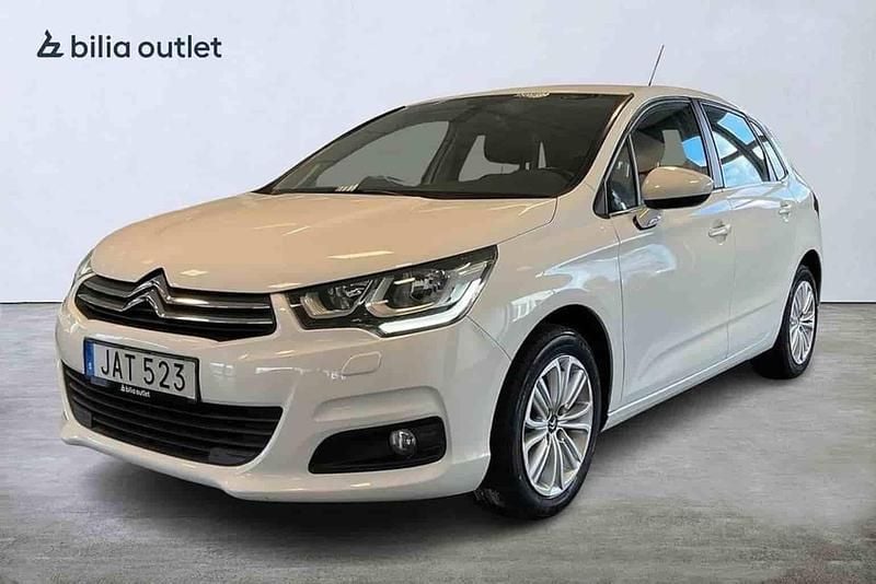 Vit Begagnad 2015 Citroën C4 Halvkombi | 79 900 kr (Bra pris) - Bild 1/1