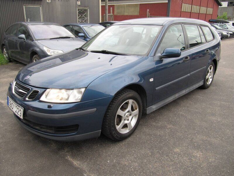 Blå Begagnad 2006 Saab 9-3 Linear Kombi | 23 500 kr - Bild 1/4