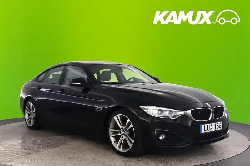 Svart Begagnad 2016 BMW 420 Halvkombi | 169 900 kr (Bra pris) - Bild 1/4