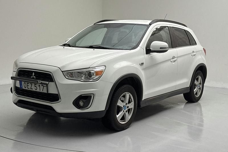 Vit Begagnad 2016 Mitsubishi ASX SUV | 84 500 kr (Bra pris) - Bild 1/4