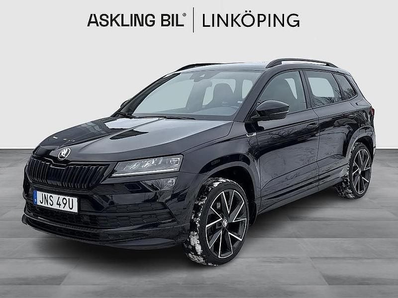 Begagnad Skoda Karoq SportLine 150 HK (110 kW) 2020 Svart SUV