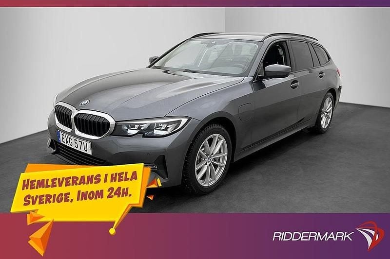 Begagnad BMW 330e Sport Line 2021 Grå Kombi