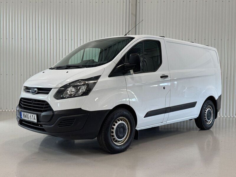 Vit Begagnad 2016 Ford Transit Custom Van | 119 900 kr (Bra pris) - Bild 1/4