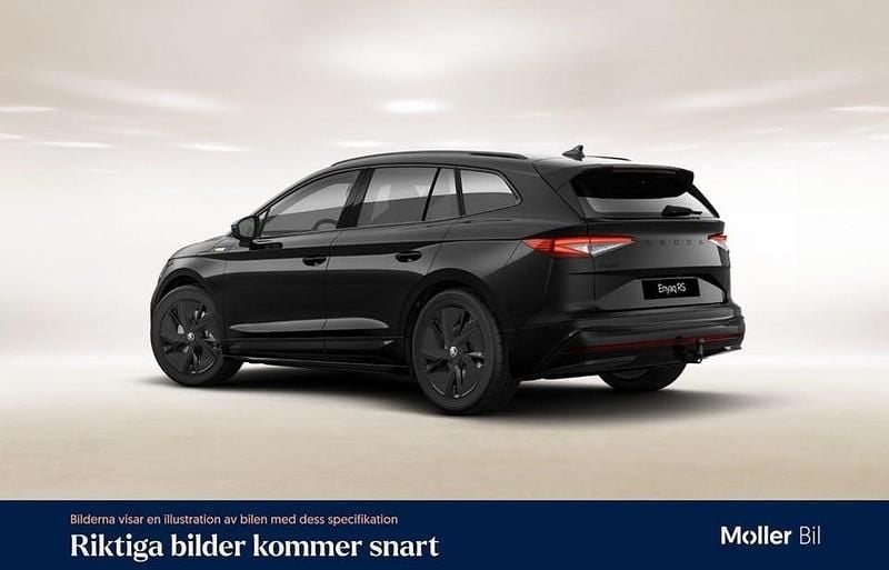 Begagnad Skoda Enyaq iV RS 250 kW (340 HK) 2024 Svart SUV