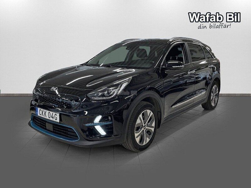 Svart Begagnad 2021 Kia e-Niro Advance SUV | 259 900 kr - Bild 1/4