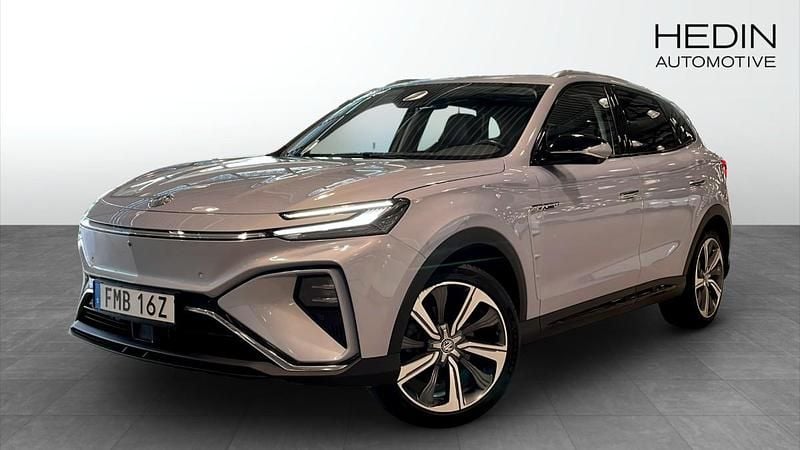 Blå (blue) Begagnad 2022 MG Marvel R Luxury SUV | 279 900 kr - Bild 1/4