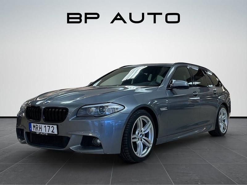 Grå Begagnad 2011 BMW 520 M Sport Kombi | 99 500 kr (Lite dyr) - Bild 1/4