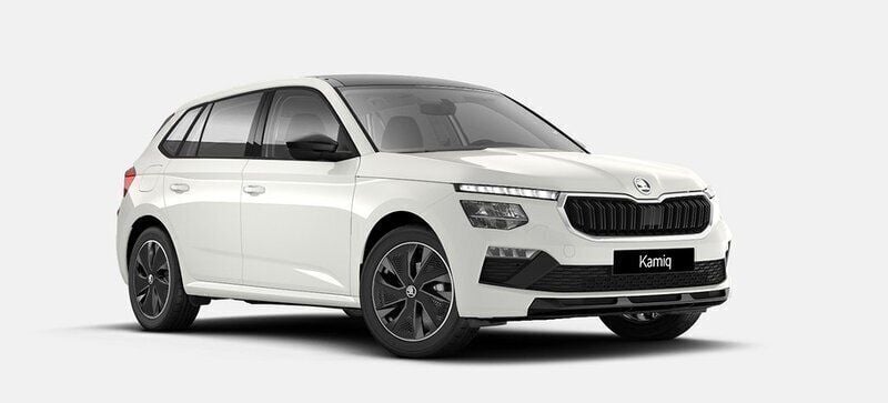 Svart (candy white) Ny 2025 Skoda Kamiq Selection SUV | 279 900 kr (Bra pris) - Bild 1/4