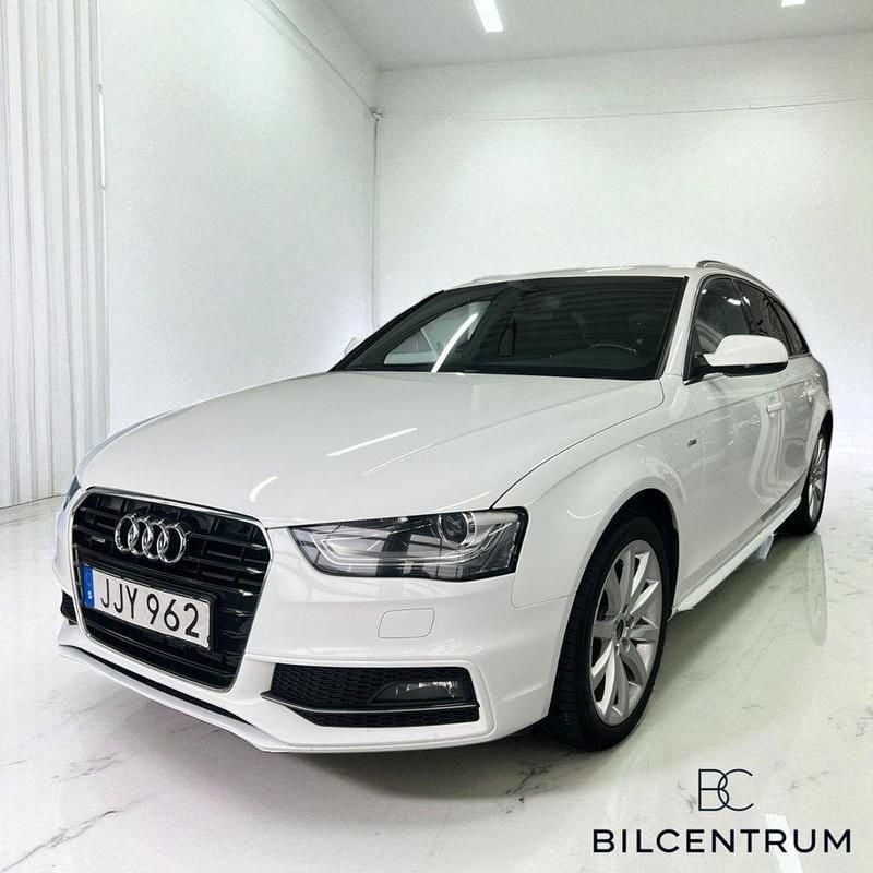Vit Begagnad 2014 Audi A4 Comfort Kombi | 127 900 kr (Marknadspris) - Bild 1/4