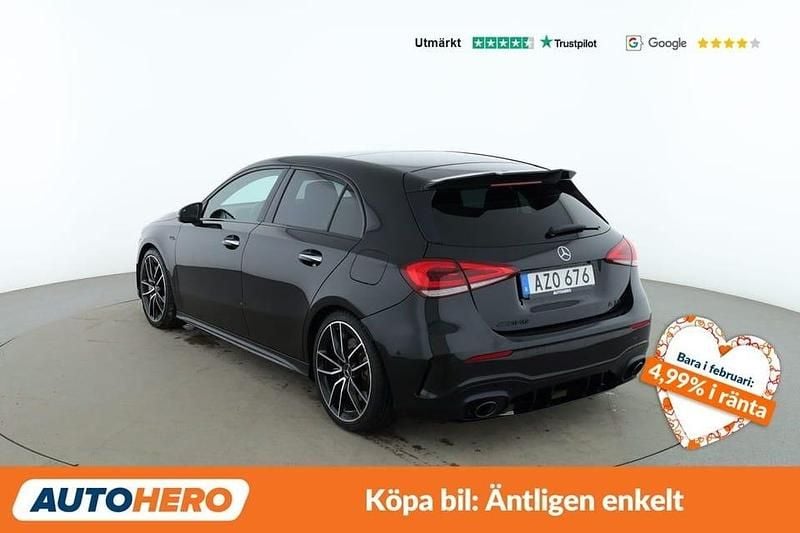 Begagnad Mercedes A35 AMG AMG 310 HK (228 kW) 2022 Svart Sedan