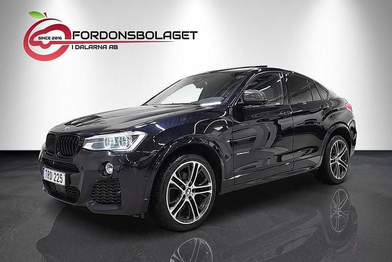 Svart Begagnad 2016 BMW X4 M Sport SUV | 239 000 kr (Marknadspris) - Bild 1/4