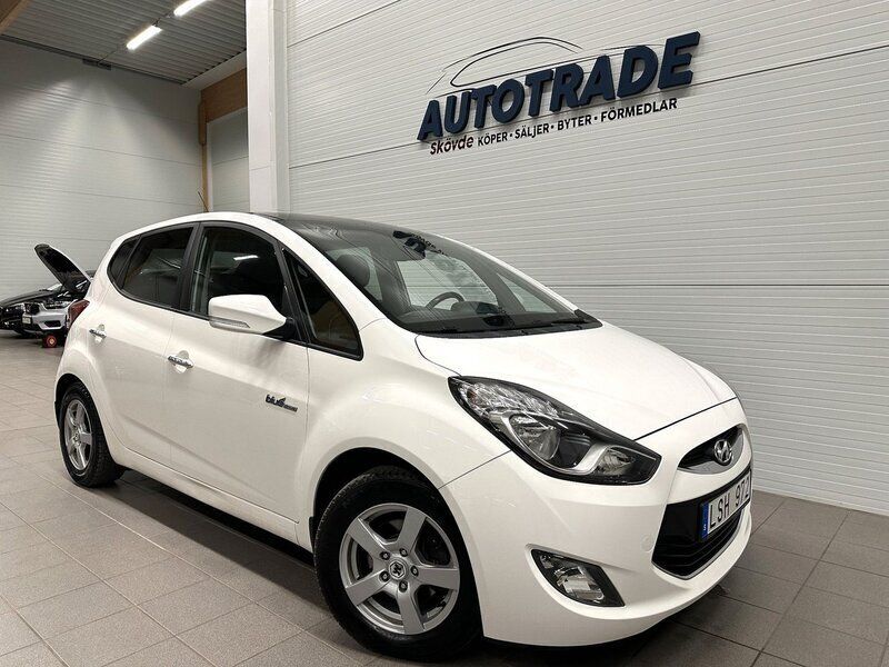 Vit Begagnad 2012 Hyundai ix20 Edition Minibuss | 69 900 kr (Marknadspris) - Bild 1/4