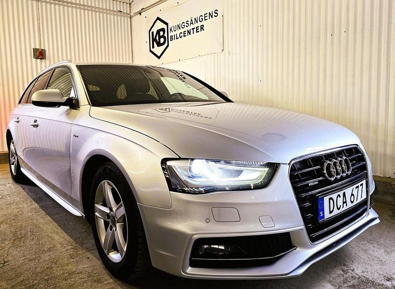 Silver Begagnad 2014 Audi A4 Kombi | 124 500 kr (Marknadspris) - Bild 1/4