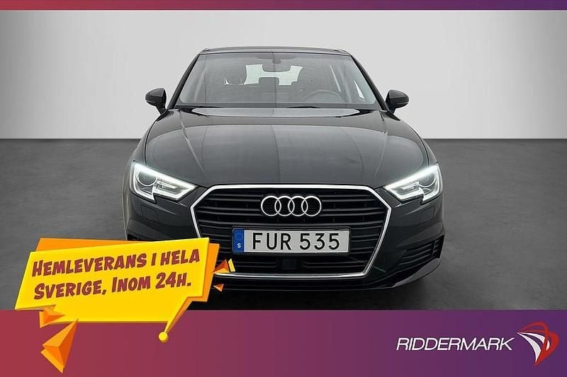 Begagnad Audi A3 Proline 2018 Svart