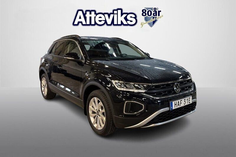 Svart Begagnad 2024 VW T-Roc Edition SUV | 329 900 kr (Lite dyr) - Bild 1/4