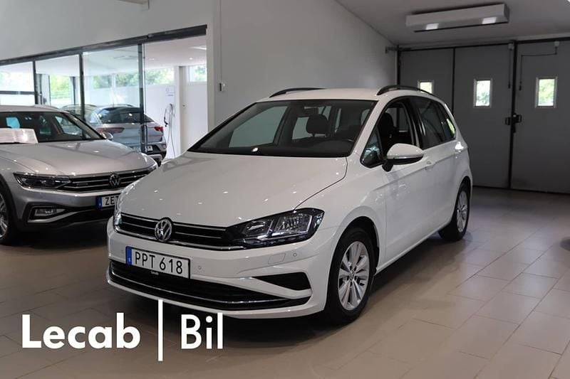 Vit (pure white) Begagnad 2019 VW Golf VII Kombi | 169 500 kr (Bra pris) - Bild 1/4
