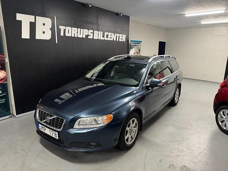 Blå Begagnad 2008 Volvo V70 Summum Kombi | 64 900 kr (Bra pris) - Bild 1/4