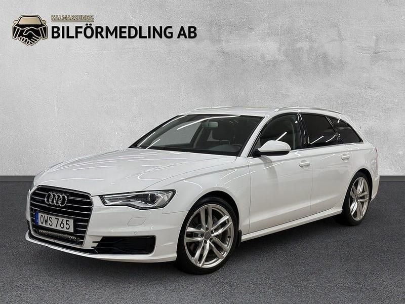 Vit Begagnad 2015 Audi A6 Sport Kombi | 149 800 kr (Marknadspris) - Bild 1/4