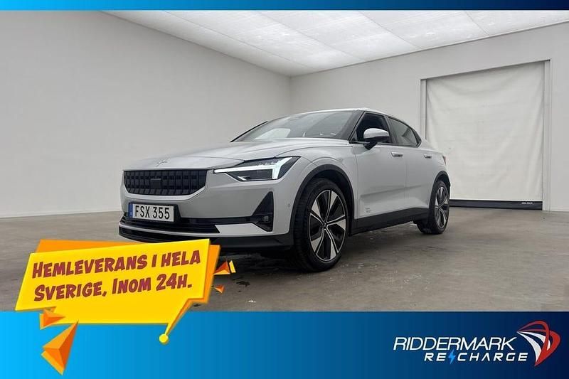 Silver Begagnad 2022 Polestar 2 Pilot Halvkombi | 294 800 kr (Marknadspris) - Bild 1/3