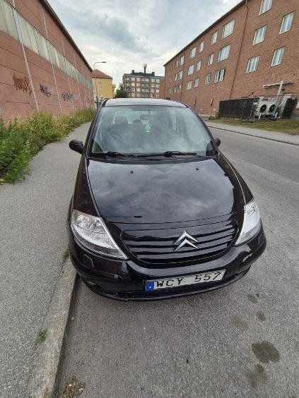 Svart Begagnad 2005 Citroën C3 Halvkombi | 12 000 kr (Bra pris) - Bild 1/4