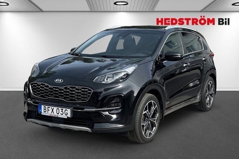 Svart Begagnad 2021 Kia Sportage GT-Line SUV | 219 000 kr (Superpris) - Bild 1/4