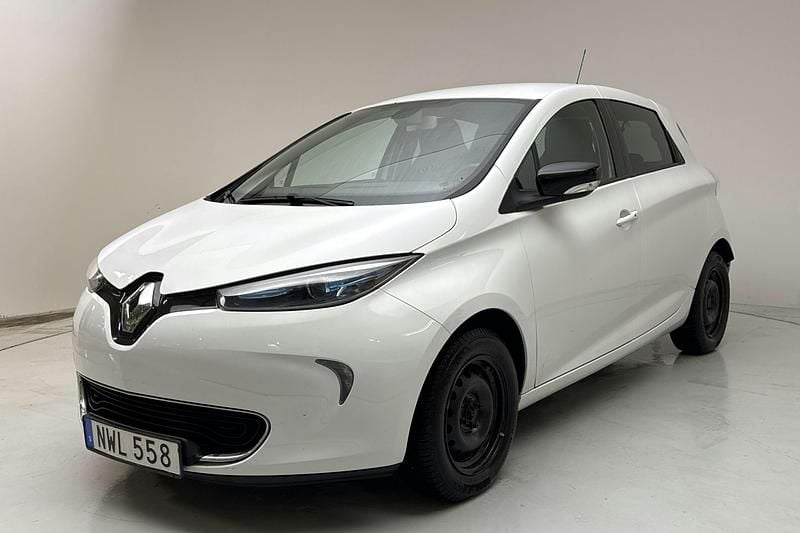 Vit Begagnad 2018 Renault Zoe Intens Halvkombi | 98 000 kr (Marknadspris) - Bild 1/4