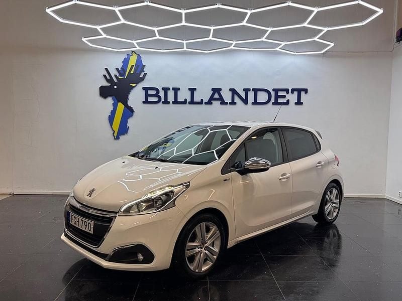 Vit Begagnad 2016 Peugeot 208 Business-Line Halvkombi | 69 900 kr (Marknadspris) - Bild 1/4