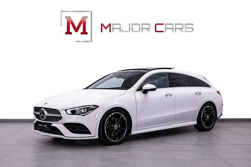 Begagnad Mercedes CLA220 AMG 190 HK (139 kW) 2019 Vit Sedan